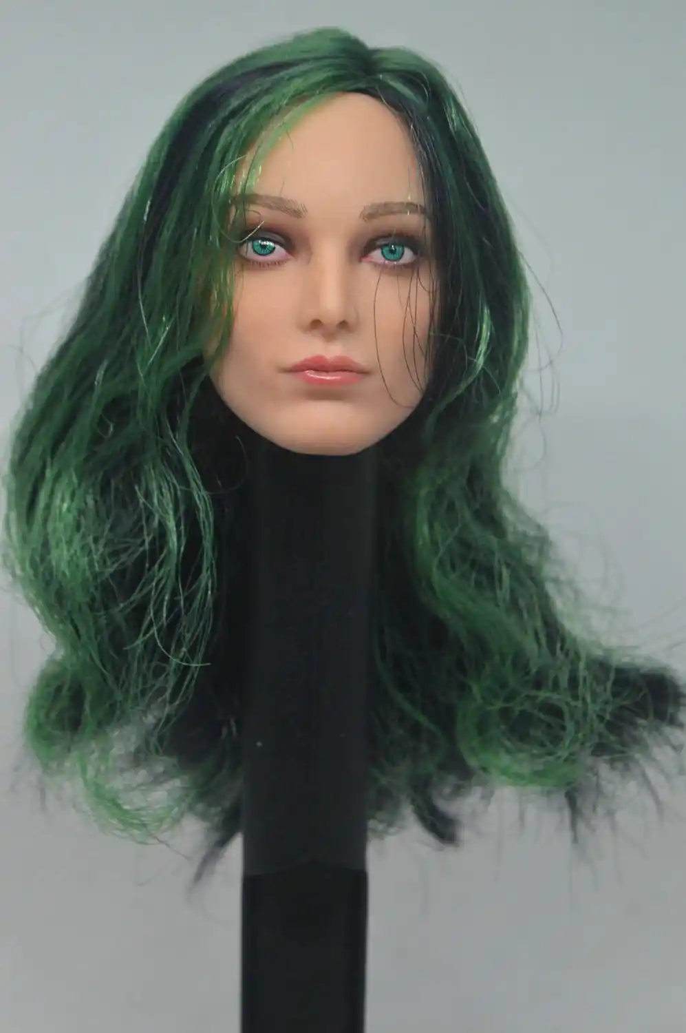 1 6 Cabeza De Mujer Polaris Emma Dumont Verde Pelo Largo A Verde Pelo Corto B Pelo Negro C Pelo Marron D Los Juguetes Superdotados Phicen Aliexpress