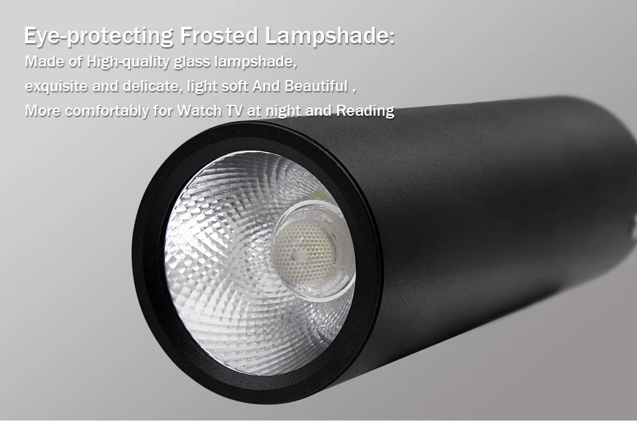 Tanie Możliwość przyciemniania wisiorek LED Light długa rurka lampa rura cylindra sklep