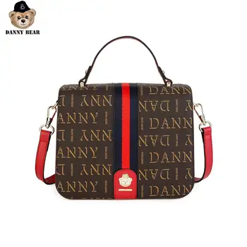 

Danny Bear Women Letter Series Women Daily Causal Handbag Crossbody Bag Small Square Bag DTB9916521