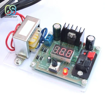 

LM317 Adjustable AC to DC Regulated Voltage 220V 110V to 12V Step Down Power Supply Module Transformer Voltage Converter DIY Kit
