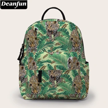 

Deanfun Fashion Printing Leopard Small Backpack School Mini Backpacks Book Shoulder Bag Kids Women DXMNSB-27