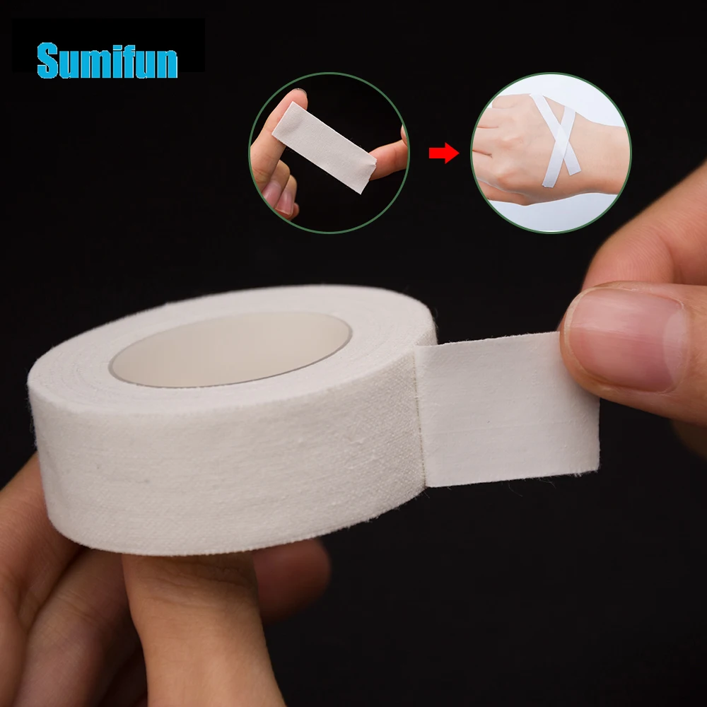

Sumifun Emergency Kit Medical Plaster First Aid Bandage Rubber Tape Breathable Allergy Anti-adhesive Cloth Health Care C1598