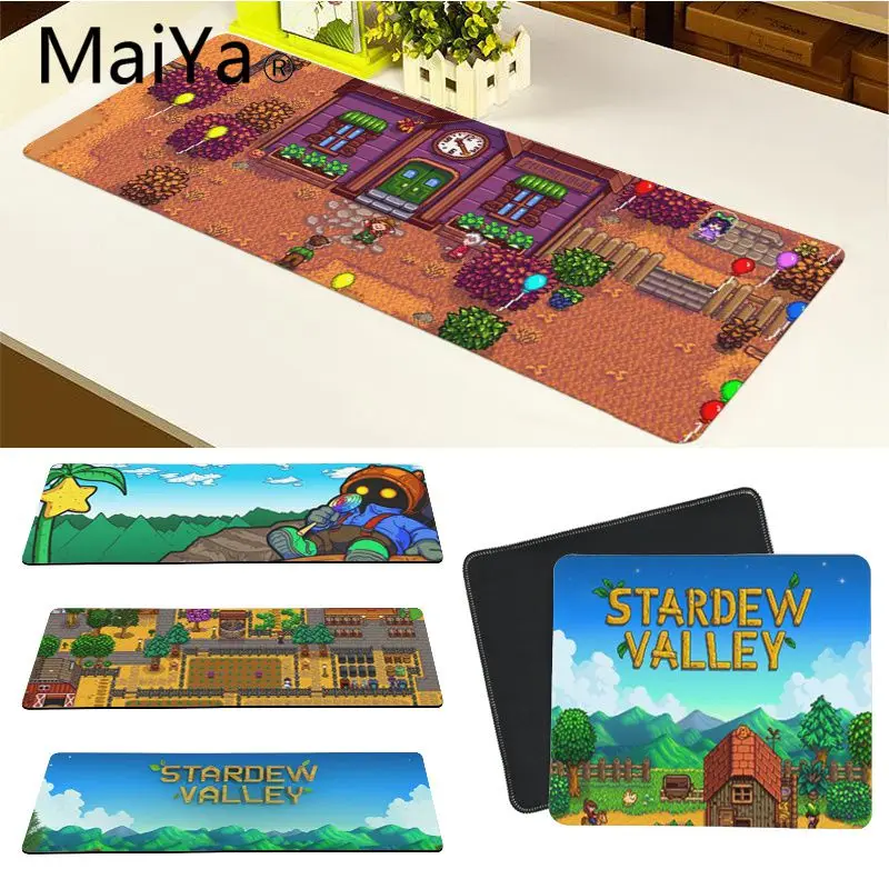 Высококачественный игровой коврик для мыши Maiya Stardew Valley ноутбука бесплатная