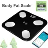 Body Fat Scale Floor Scientific Smart Electronic LED Digital Weight Bathroom Scales Balance Bluetooth APP Android IOS ► Photo 3/6