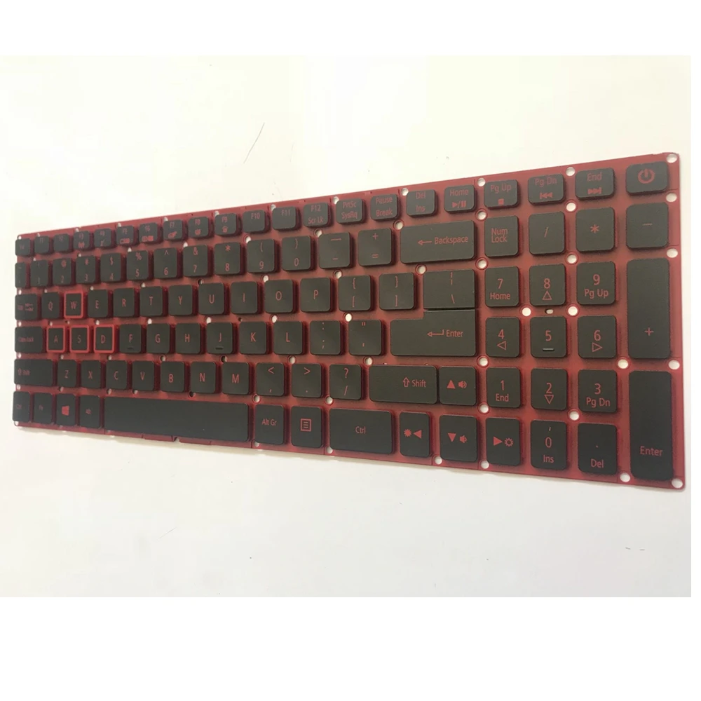 Клавиатура для ноутбука США AN515-51 для acer Nitro 5 AN515 AN515-52 AN515-53 Клавиатура для ноутбука черная с подсветкой
