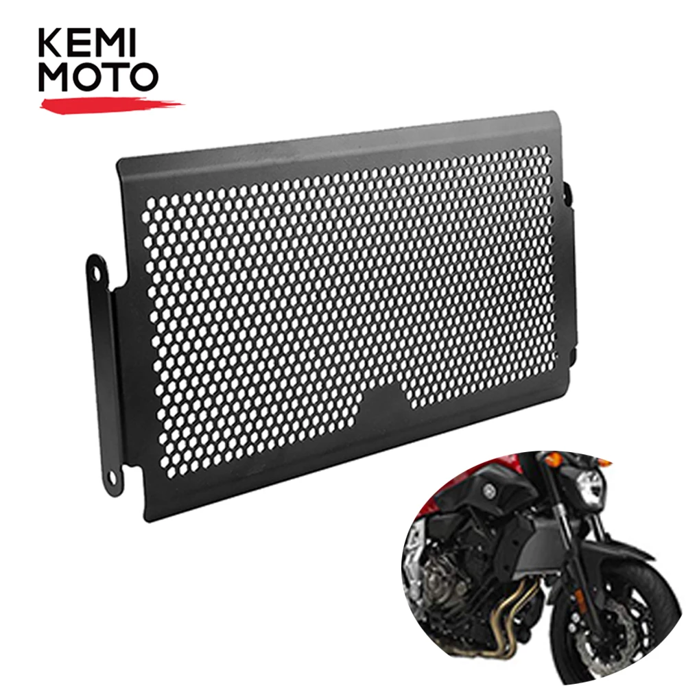 

KEMiMOTO Radiator Grille For Yamaha Mt 07 FZ 07 Radiator Protective Cover Guard Protecter Tracer FZ07 FZ-07 MT-07 MT07 2014-2018