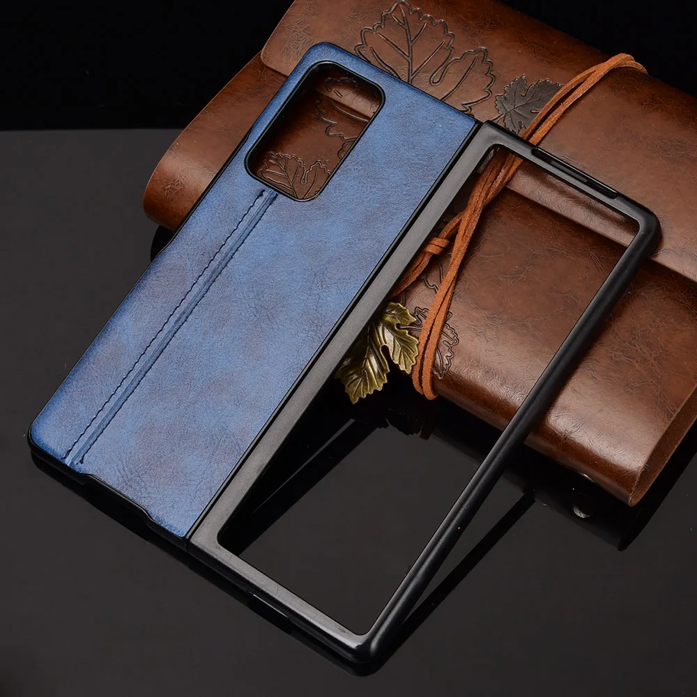 Чехол из телячьей кожи для Samsung Galaxy Z Fold2|Бамперы| |