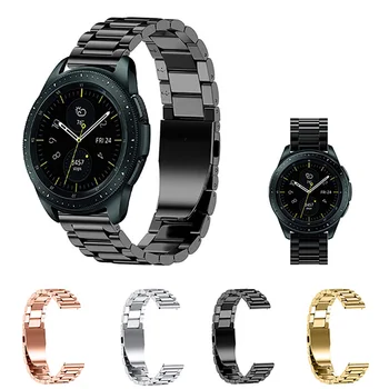 

42mm 46mm Width Stainless Steel Band for Samsung Galaxy Watch Strap Metal Wristband For Galaxy Smart Watch