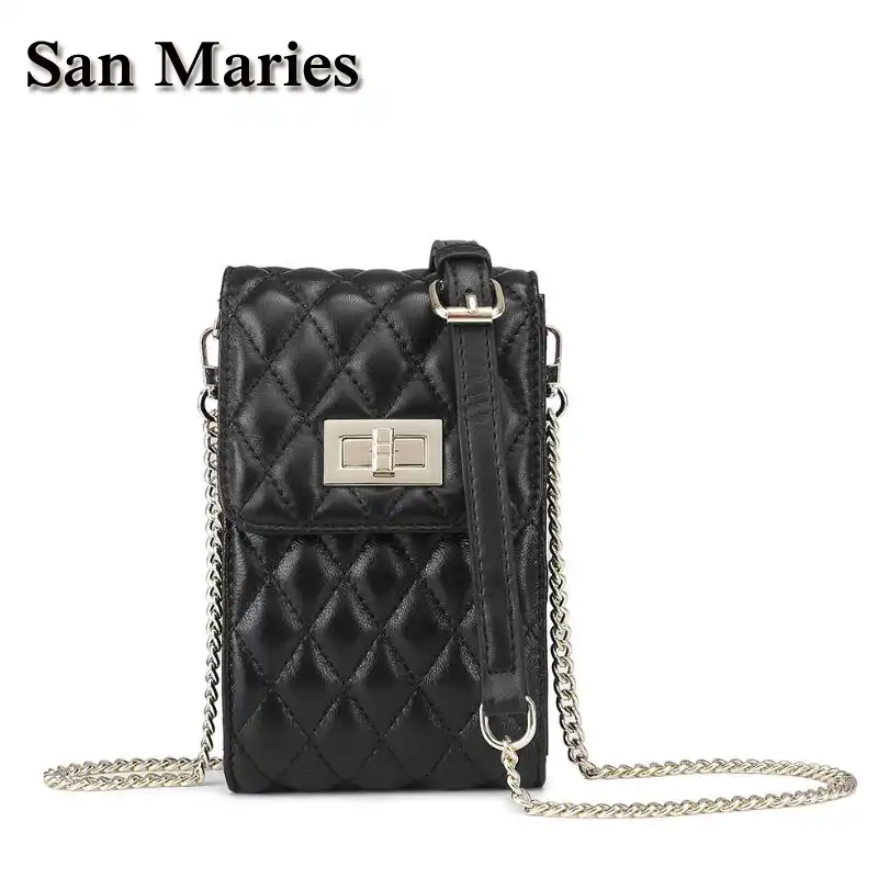 cell phone chain purse