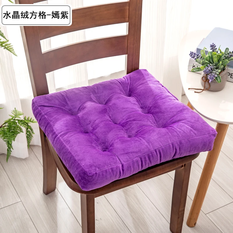 Новая печать Подушка для стула квадратная подушка 38x38/43x43/48x48 см офисная подушка для кресла, дивана квадратная декоративная подушка для стула - Цвет: 9