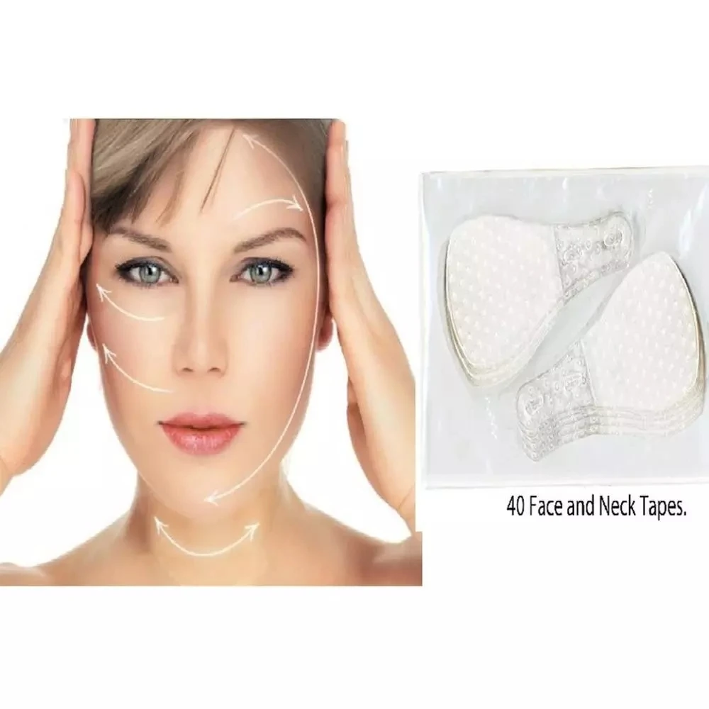 

Invisible Thin Face Facial Stickers Instant Face Neck Secret Lift Tapes Refill Facial Line Wrinkle Flabby Skin V-shape Face Lift