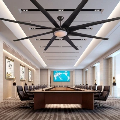 

100 inch American luxury industrial wind ceiling fan light DC110V/220V Nordic creative large Ceiling Fans Ventilador De Techo