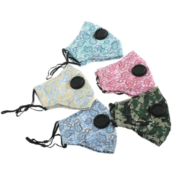 

3 set Flu Totem Mouth Mask Fashion Reusable Dustproof Face Mask Breathable With Fliter Pad Warm Mouth fabric Mask