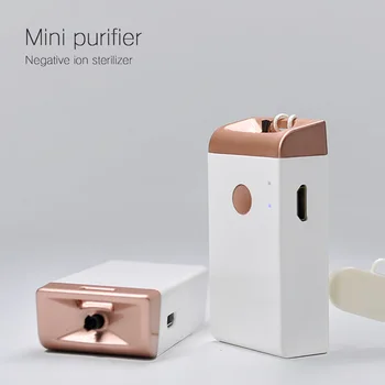 

Wearable Air Purifier Ionizer Negative Ion Generator Necklace Hanging Mini Portable Air Freshner Low Noise For Adults Children