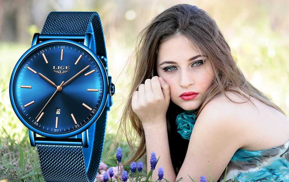 Luxury Women's Ultra-Thin Casual Wristwatch 30m Sadoun.com