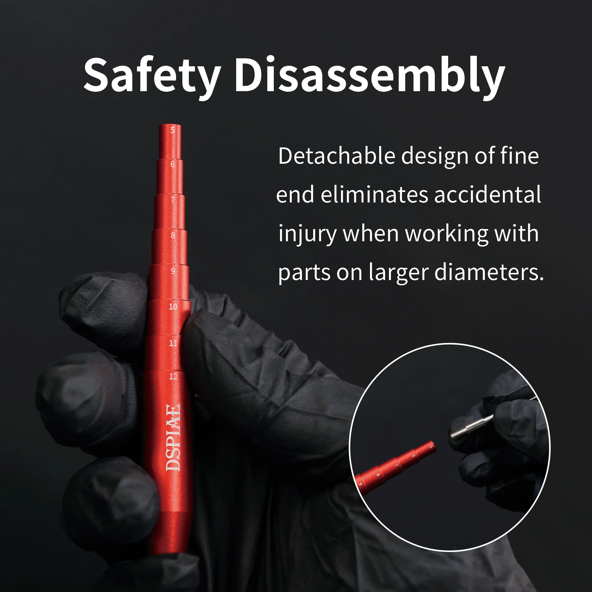 DSPIAE AT-CR Stepped Wire Roller Multistage Wire-winding Rod Gundam Models Making Hobby Modeling DIY Cutting Tools