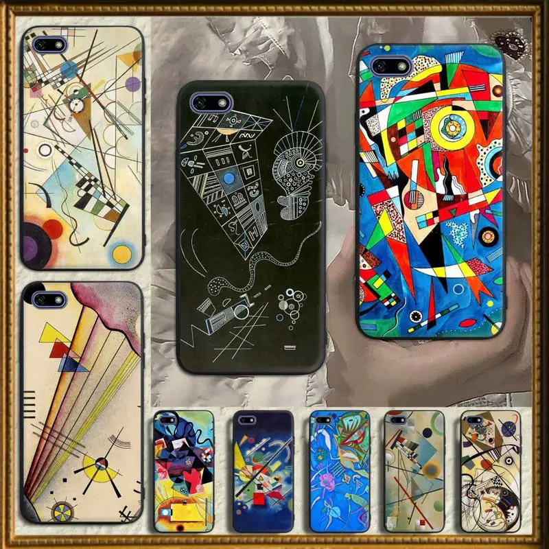 Wassily Kandinsky абстрактный художественный чехол для телефона Huawei P40 P30 P20 P10 P9 P8 pro lite Plus P