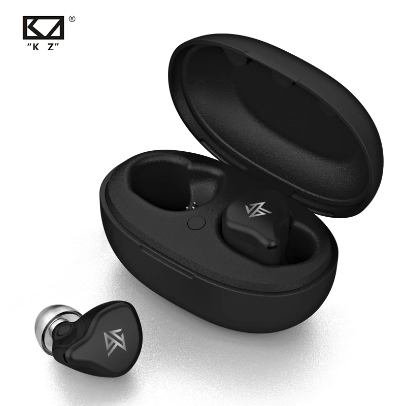 R$92.67 50% de desconto|Kz s1d/s1 5.0 tws controle de toque sem fio bluetooth fones de ouvido híbrido com cancelamento ruído zst zsn e10 zsx on AliExpress 