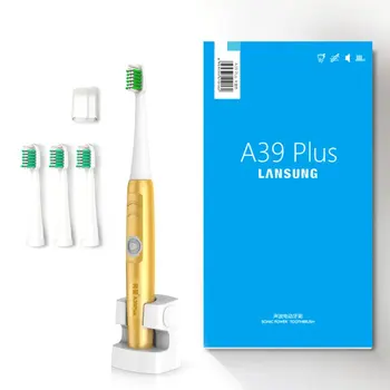 

LANSUNG A39Plus Electric Ultrasonic Toothbrush Waterproof Wireless Inductive Charging Product Brushing toothbrush