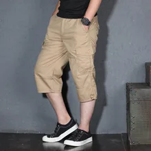 Мужские тактические брюки карго водонепроницаемые износостойкие многокарманные брюки треккинговые походные повседневные свободные шорты