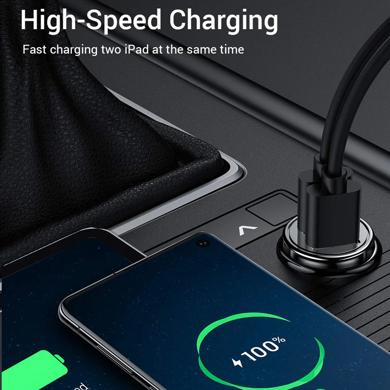 Автомобильное зарядное устройство Oppselve Mini с двумя usb портами автомобильное для