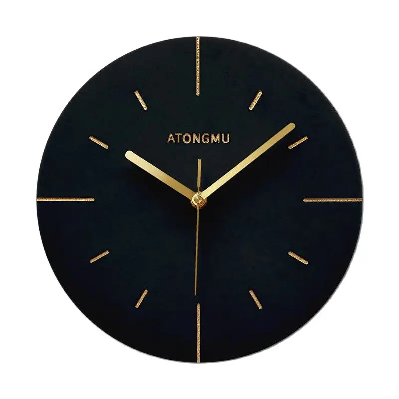 

Nordic Style Wall Clock Art Living Room Home Decoration Clocks Mute Modern Design Wall Watch Kitchen Clock Pure Copper Deer Head