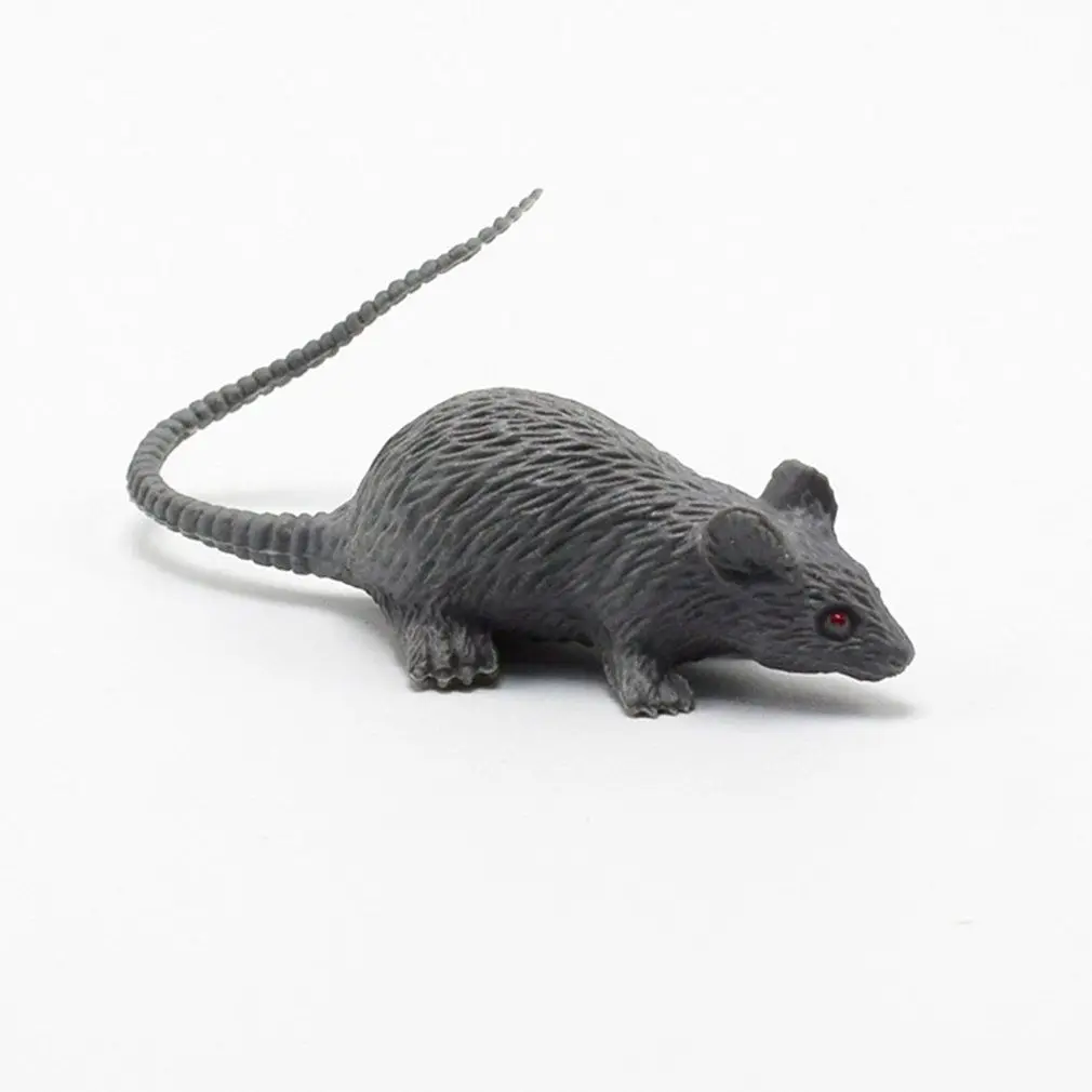 Mini Mouse Имитация паука игрушечная труба цветок Паук Черный ужас жуткий паук модель поддельный паук весь человек игрушка - Цвет: Mini Mouse
