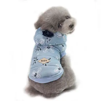 

XHigh Quality warm Dog Clothes Pet Dog Coat cute dog coat jacket dog autumn winter jacket