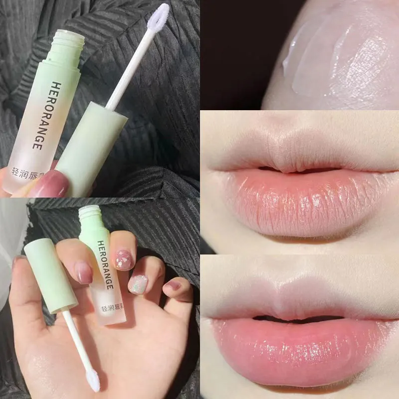 Moisturizing Lip Balm Cream Anti-Cracking Deep Hydration Liquid Lipstick Transparent Lipstick Primer Makeup Maquiagem TSLM1