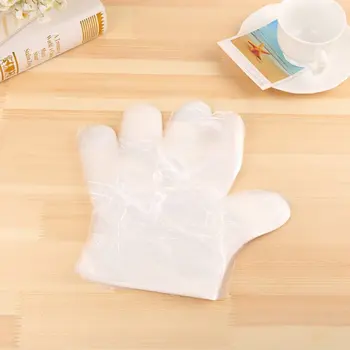 

Waterproof Protector Hands Boot Cover Disposable Glove Covers PE Household Food Making Cleaning Working
