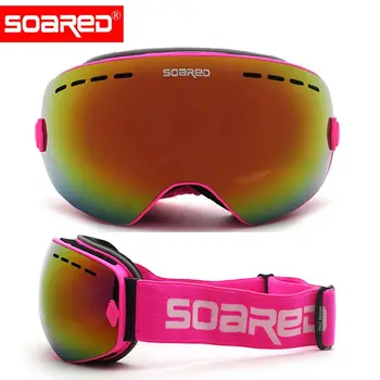 

Ski Goggles Men Women Snowboard Goggles Double Layers Anti-fog Windproof Big Ski Mask Glasses Winter Snow Skiing Glasses