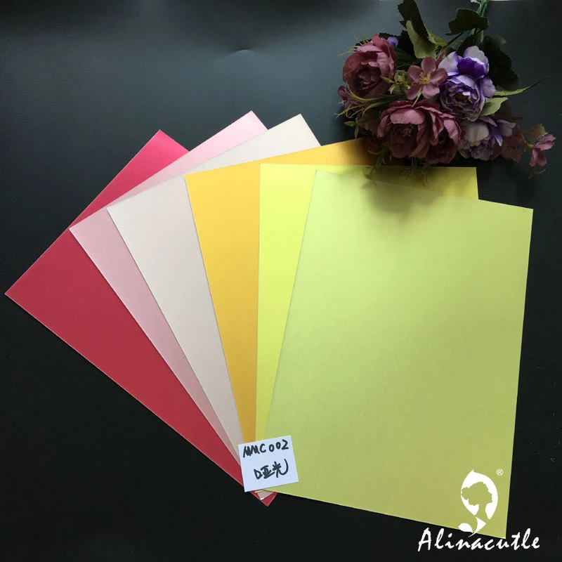 6 Colors X 2sheet Cardstock Paper Card Stock Citrus Colors Satin A4