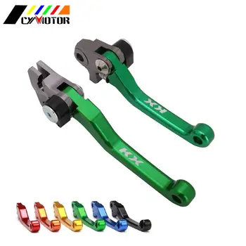 

Motorcycle CNC Dirt Bike Foldable Brake Clutch Levers Handle For Kawasaki KX65 KX85 KX125 KX250 KX250F KLX450R KDX200 Dirt Bike
