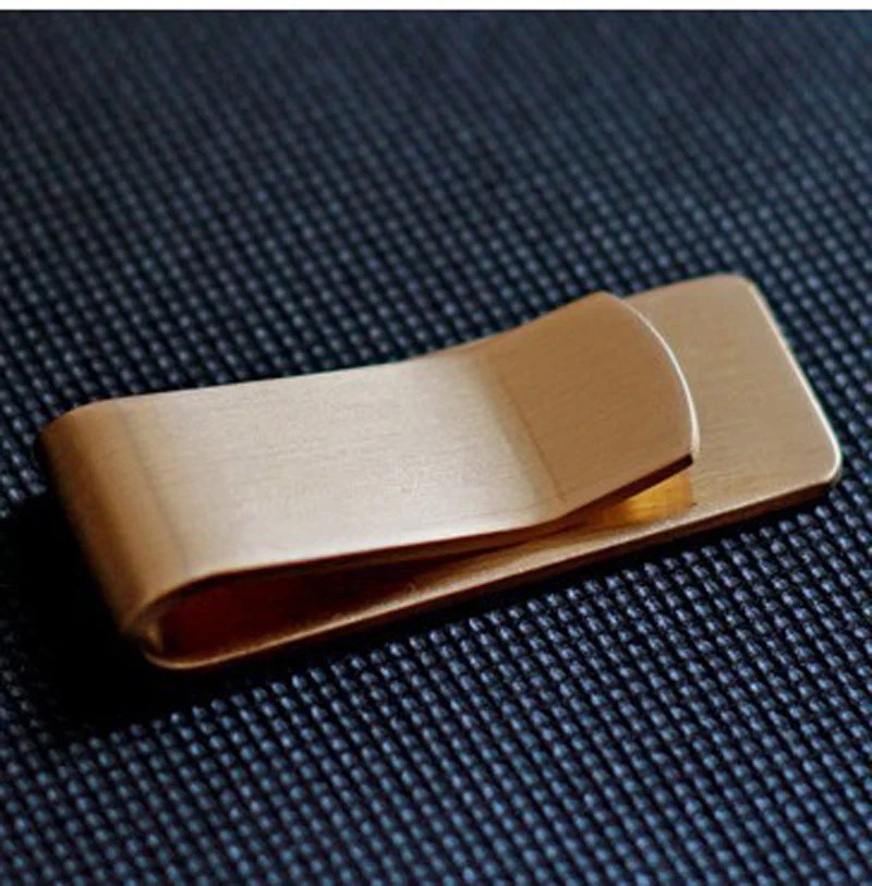Metal Money Clip Credit Card Holder for Men