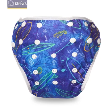 

1pcs Baby Swimming Diaper Waterproof Adjustable Cloth Diapers Pool Pant Swimming pants Reusable Washable Baby Nappies Hot Sale