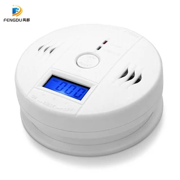 

Home Security LCD Carbon Monoxide Detector Independent CO Gas Sensor 85dB Warning-up High Sensitive Poisoning Alarm Detector