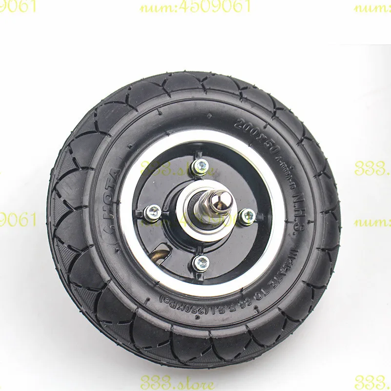 200X50 Inflation Wheel for Electric Scooter Balancing Car 8 Inch 8x2 Pneumatic Tyre Tire Wheels and Axle 200*50 | Автомобили и