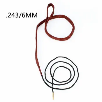 

Tactical Hunting Bore Snake Gun Cleaning 6mm/.243 Cal & .22 .223 Gauge Boresnake Sho tgun Barrel Bronze Cleaner Kit