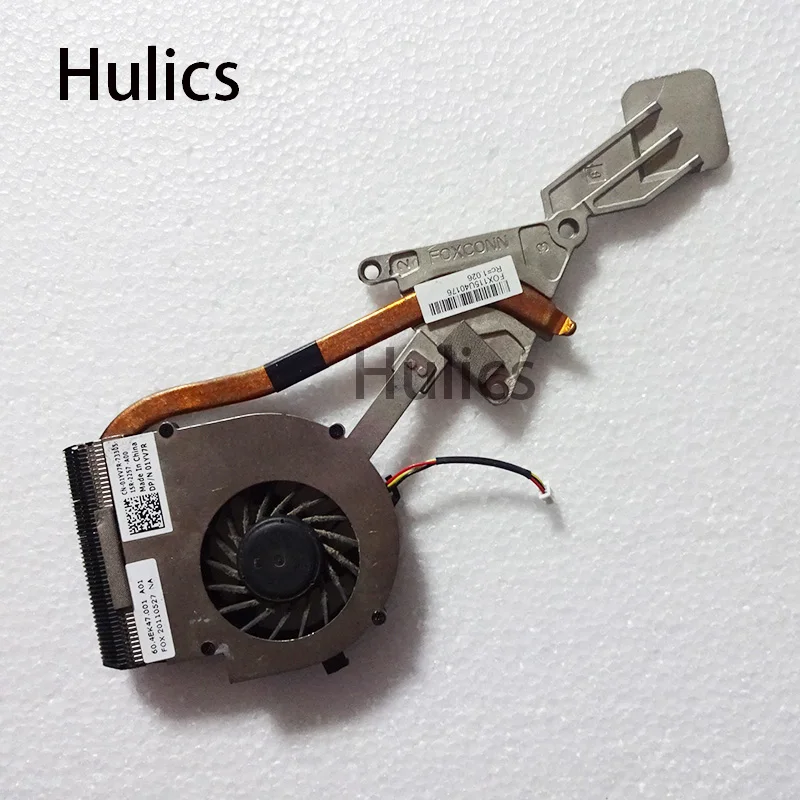 

Hulics Original for DELL M4010 N4020 N4030 Cooling heatsink with fan DP/N 01YV7R 1YV7R