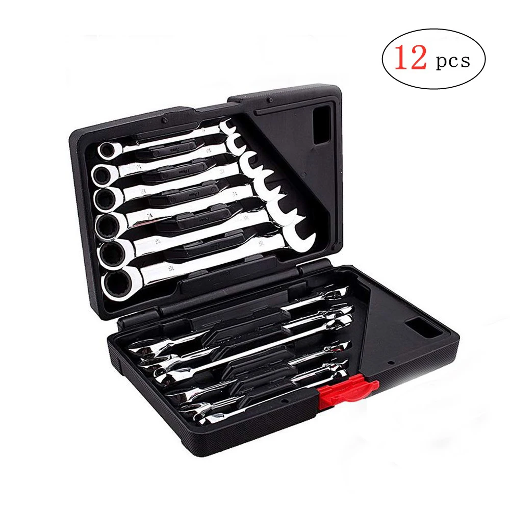 

Multitool Key Ratchet Spanners Set Universal Wrench Car Repair Tools