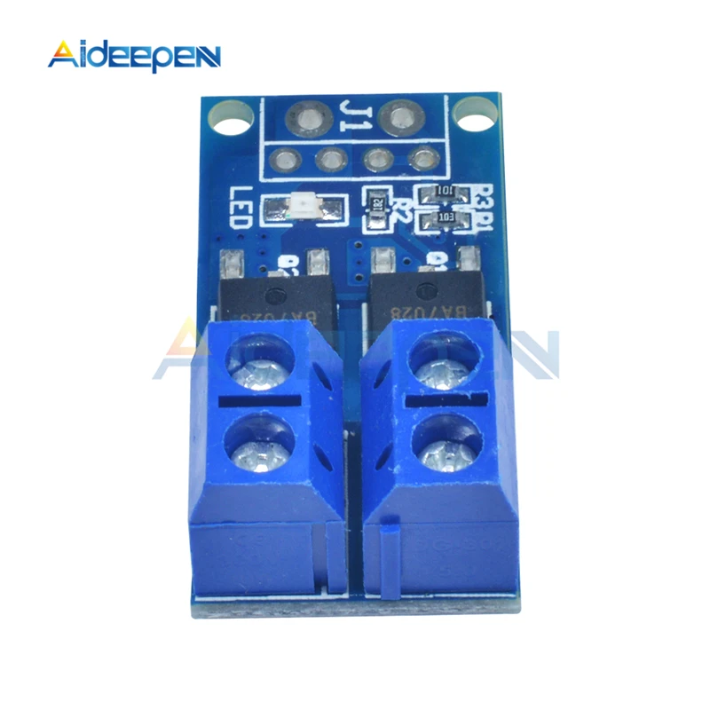 DC 5 V-36 V 15A 400 Вт MOSFET триггер переключениt приводной модуль pwm контроль регулятора Панель плата управления двигателем 12V 24V высокомощный модуль