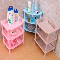 Bathroom Corner Shelf Organizer Plastic Corner Shelf Shower Caddy Shampoo Holder Kitchen Storage Rack Things For The Home 1