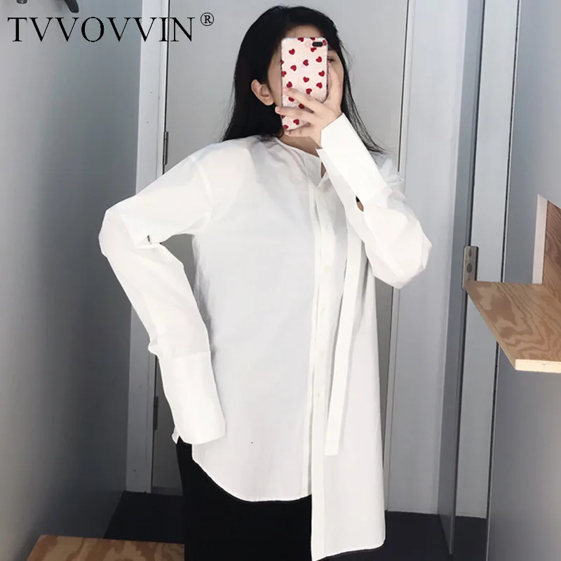 Tvvovvinin однотонное кружевное платье с длинными рукавами, асимметричное свободное, плюс женское платье, повседневное, простое, модное,, Осеннее, новое, F031