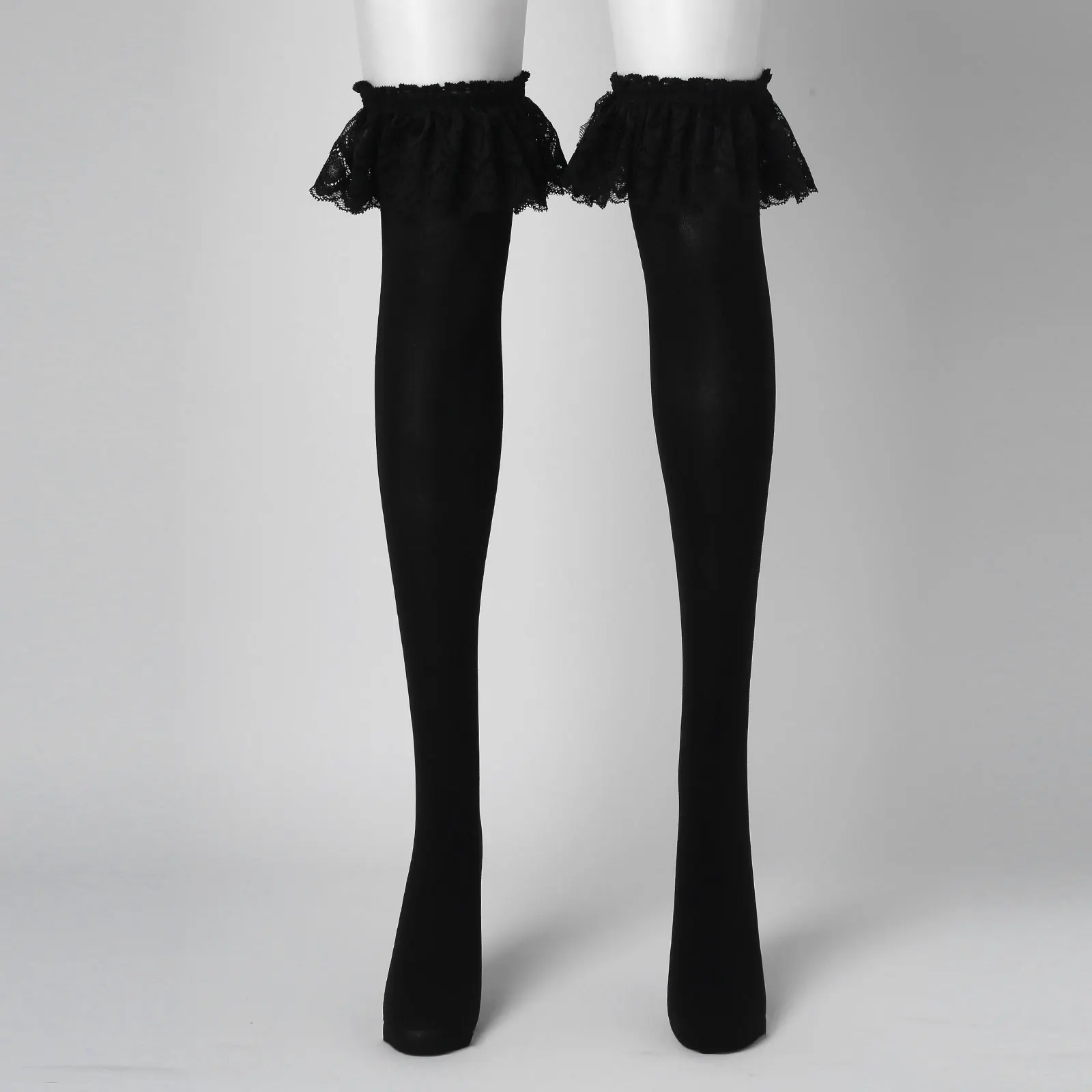 Cosplay&ware Women Sheer Soft Thigh High Long Stockings With Lace Trimming Ladies Tube Over Knee Socks Japanese Harajuku -Zentai shop online H96701b8a76be4f69ba53c8e1653d89fdm.jpg