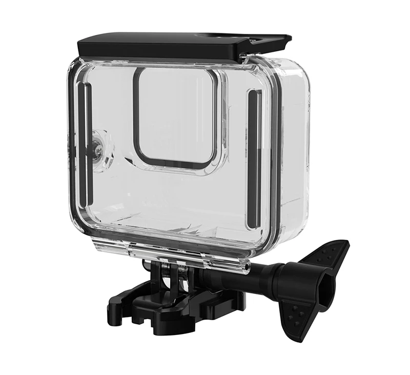 60 м подводный водонепроницаемый чехол для GoPro Hero 8 черный объектив камеры защитный чехол для дайвинга аксессуары для плавания