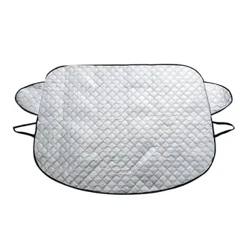 

193*116 Universal Car Cover Windshield Sunshade Steering Wheel Sun Shade Waterproof Anti Ice Frost Auto Protector