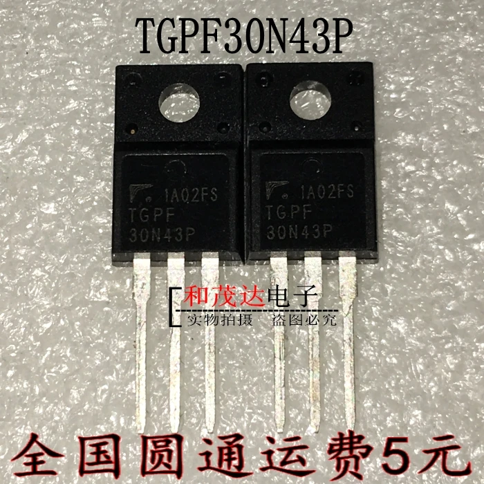 5 шт./TGPF30N43P TO-220F 30N43P 430V TO220F