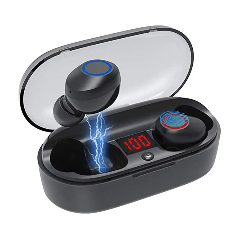 J29Tws In-Ear Wireless Headset 5.0 Stereo With Charging Box Headphones Business Call Sports Running Headphones
