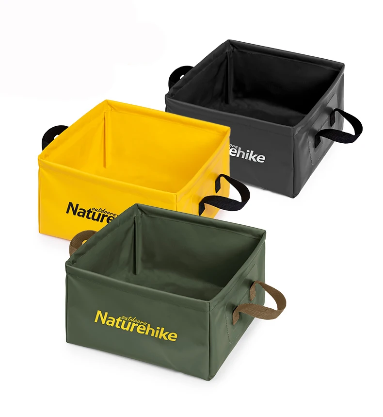 Naturehike складные столы и стулья для 13L ведро воды Портативный квадратный баррель хранения дорожная сумка для хранения коробка прочный Походное ведро