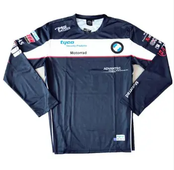 

Free shipping 2019 Moto gp Motorcycle Dirt Bike Jersey For BMW Motocross Racing Long Sleeve Mens